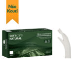 Γάντια Latex με πούδρα Soft Care ΝΑΤURAL
