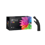 Γάντια Νιτριλίου Μαύρα Soft Touch Vivid
