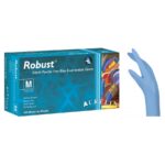Γάντια νιτριλίου μπλε Aurelia Robust
